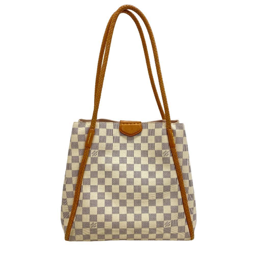 Louis Vuitton Propriano White Damier Handbag Azur